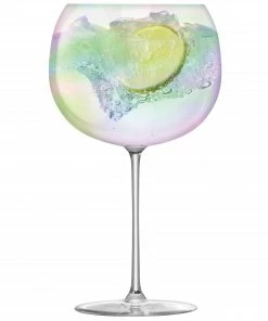 LSA International Set of 4 Pearl Bubble Balloon Glass 680ml