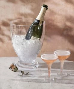 LSA International Set of 2 150ml Epoque Cocktail Saucer Glass