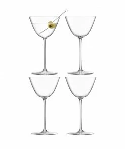 LSA International Borough Martini Glass 195 ml Clear X 4 Pcs 11 LSA International Borough Martini Glass 195 ml Clear X 4 Pcs