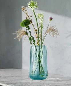 LSA International Sea Green 35cm Lagoon Lantern/Vase 10 LSA International Sea Green 35cm Lagoon Lantern/Vase