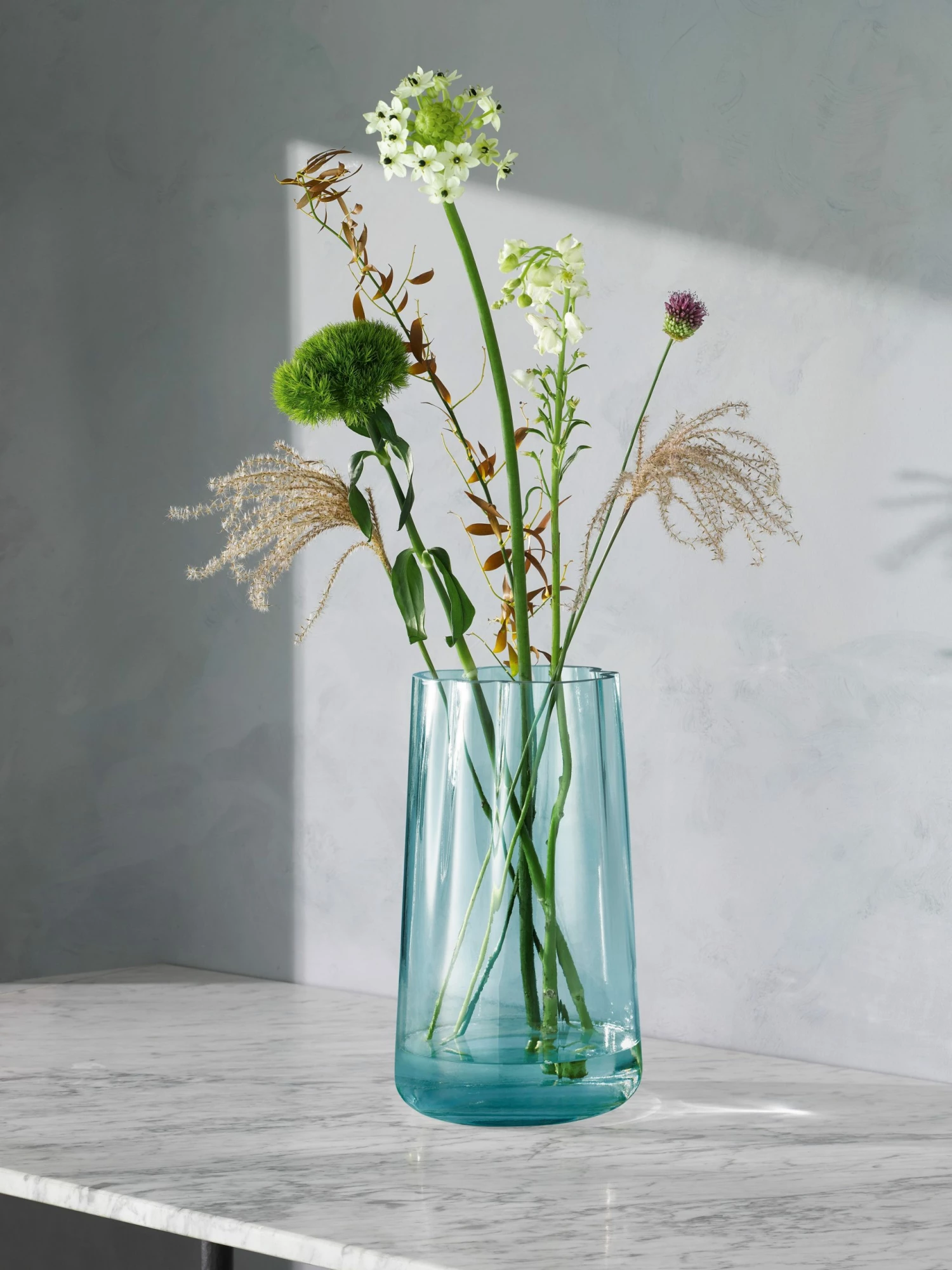 LSA International Sea Green 35cm Lagoon Lantern/Vase 6 LSA International Sea Green 35cm Lagoon Lantern/Vase