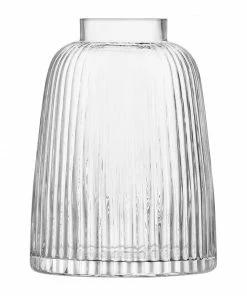 LSA International Clear Pleat Vase H26cm 9 LSA International Clear Pleat Vase H26cm