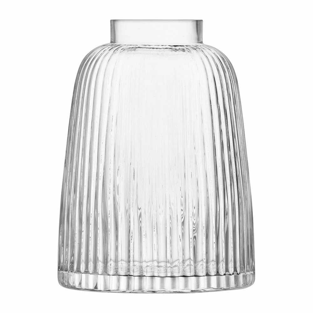 LSA International Clear Pleat Vase H26cm 5 LSA International Clear Pleat Vase H26cm