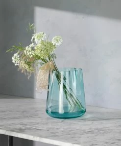 LSA International Sea Green 24cm Lagoon Lantern/Vase 11 LSA International Sea Green 24cm Lagoon Lantern/Vase