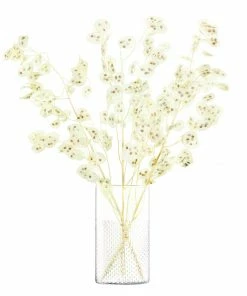 LSA International Clear Wicker Vase/Lantern H25cm