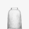 LSA International 20cm Clear Pleat Vase 1 LSA International 20cm Clear Pleat Vase