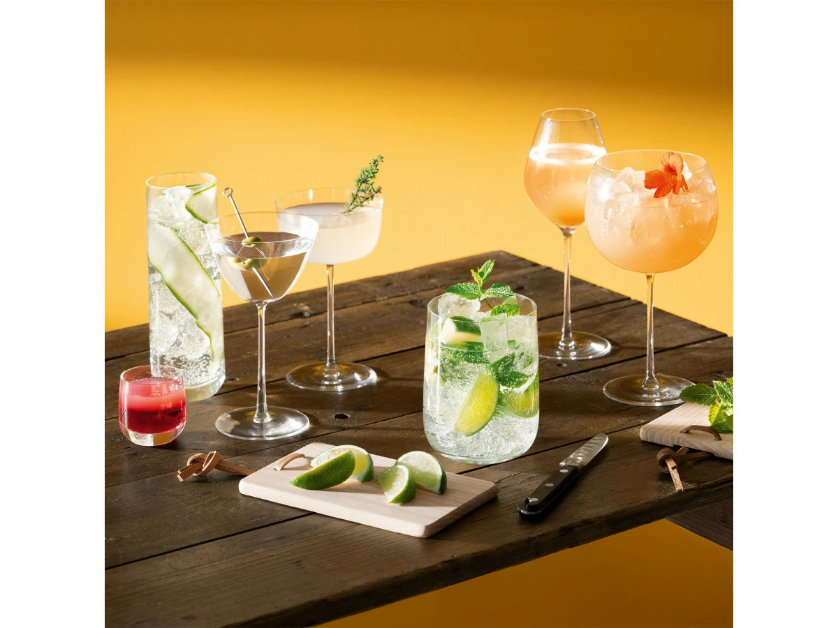 LSA International Set of 4 Champagne Tulip Glasses 4 LSA International Set of 4 Champagne Tulip Glasses