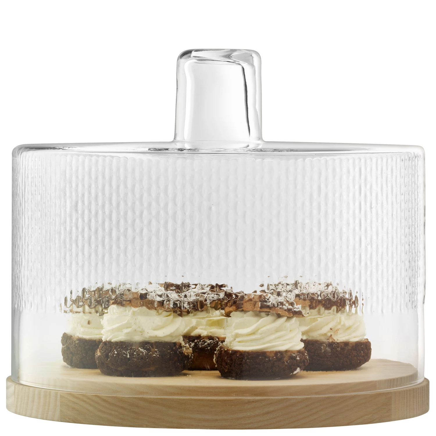 LSA International Wicker Cake/Cheese Dome with Ash Base 5 LSA International Wicker Cake/Cheese Dome with Ash Base