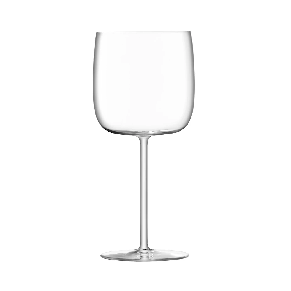 LSA International Borough Wine Glass 450 ml Clear X 4 Pcs 4 LSA International Borough Wine Glass 450 ml Clear X 4 Pcs