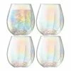 LSA International Set of 4 Pearl Mother of Pearl Tumblers 425ml