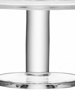 LSA International 40cm Handmade Glass Konstantin Cake Stand