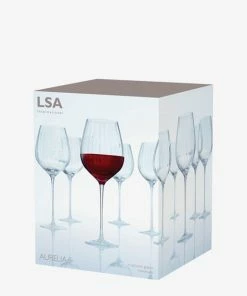 LSA International 660ml Set of 4 Aurelia Red Wine Glass 7 LSA International 660ml Set of 4 Aurelia Red Wine Glass