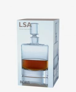 LSA International 1.4L Clear Boris Decanter