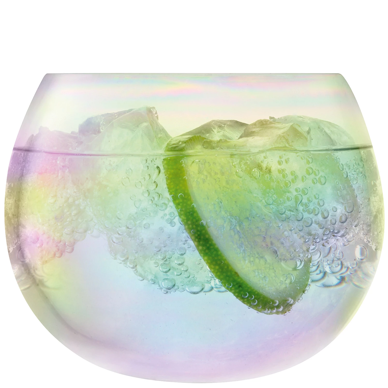 LSA International Set of 4 Bubble Rocking Tumblers - Pearl 350ml 4 LSA International Set of 4 Bubble Rocking Tumblers - Pearl 350ml