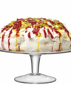 LSA International 31cm Serve Glass Cake Stand
