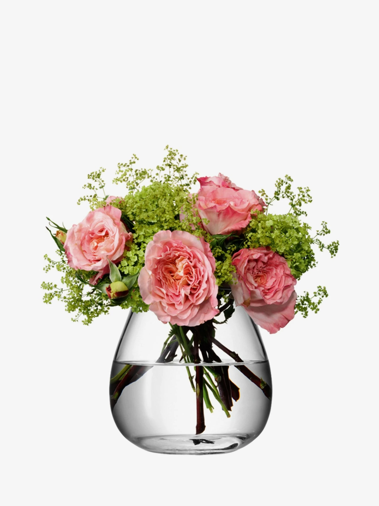 LSA International 17cm Clear Flower Table Bouquet Vase 6 LSA International 17cm Clear Flower Table Bouquet Vase