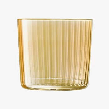 LSA International 310ml Gems Ripple Glass Amber - Set of 4 8 LSA International 310ml Gems Ripple Glass Amber - Set of 4