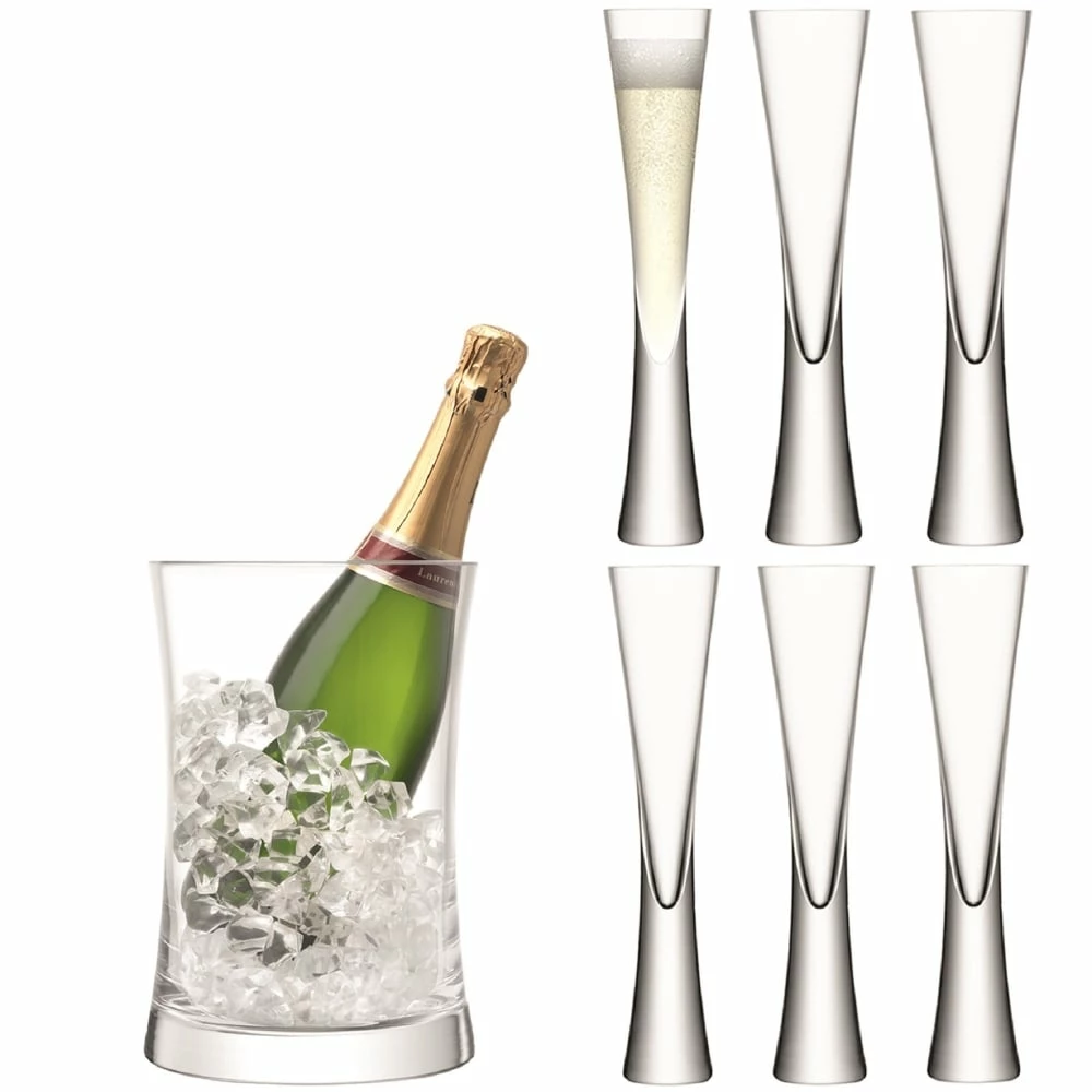 LSA International Moya Champagne Serving Set 3 LSA International Moya Champagne Serving Set