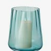 LSA International Sea Green 24cm Lagoon Lantern/Vase 1 LSA International Sea Green 24cm Lagoon Lantern/Vase