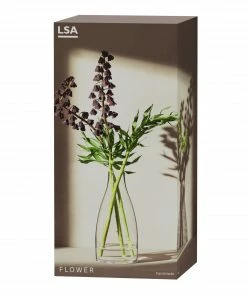 LSA International Mouthblown Glass Flower Kiln Vase 31cm 9 LSA International Mouthblown Glass Flower Kiln Vase 31cm