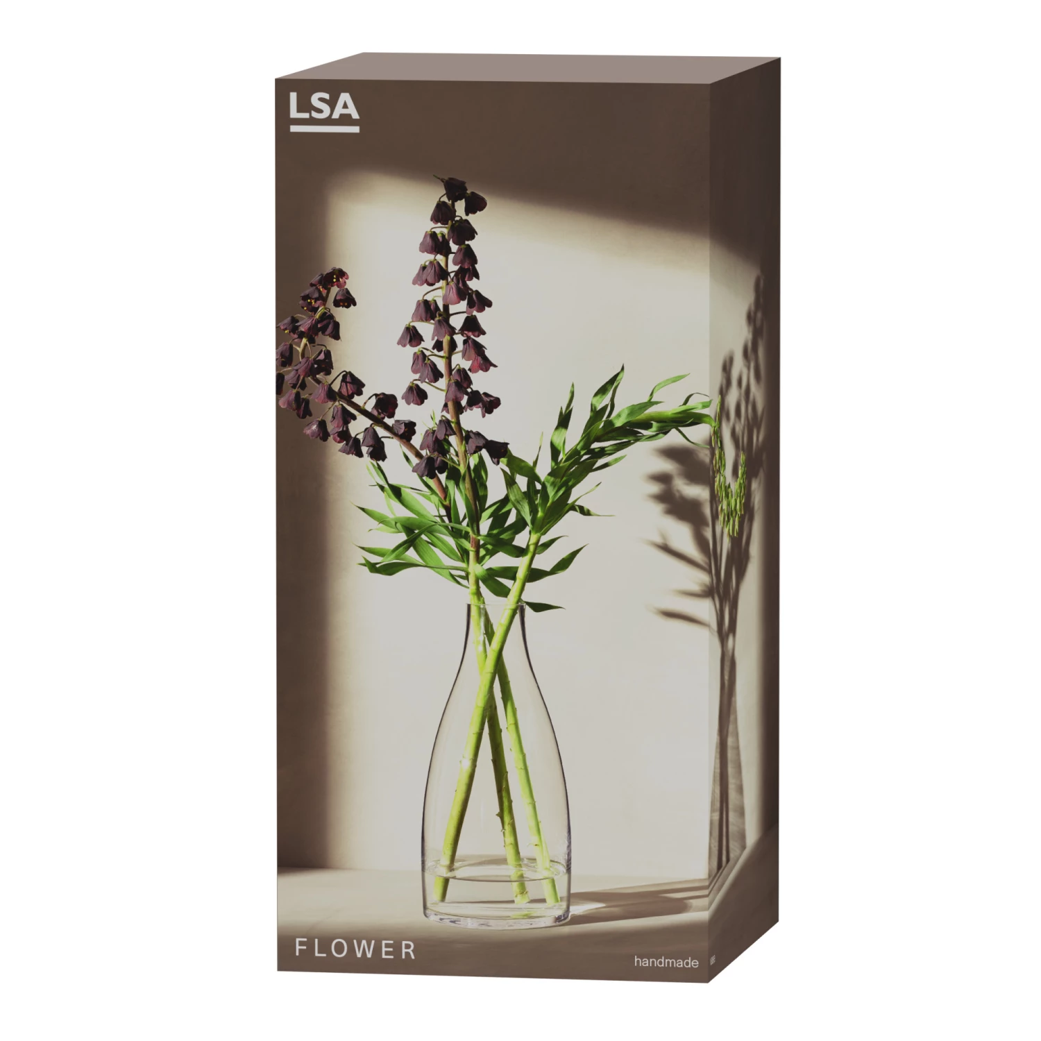 LSA International Mouthblown Glass Flower Kiln Vase 31cm 5 LSA International Mouthblown Glass Flower Kiln Vase 31cm