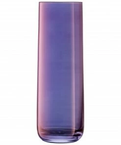 LSA International Set of 4 Aurora Polar Violet Highball Glasses - 420ml