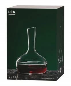 LSA International Verso Handmade Glass Carafe 1.85L